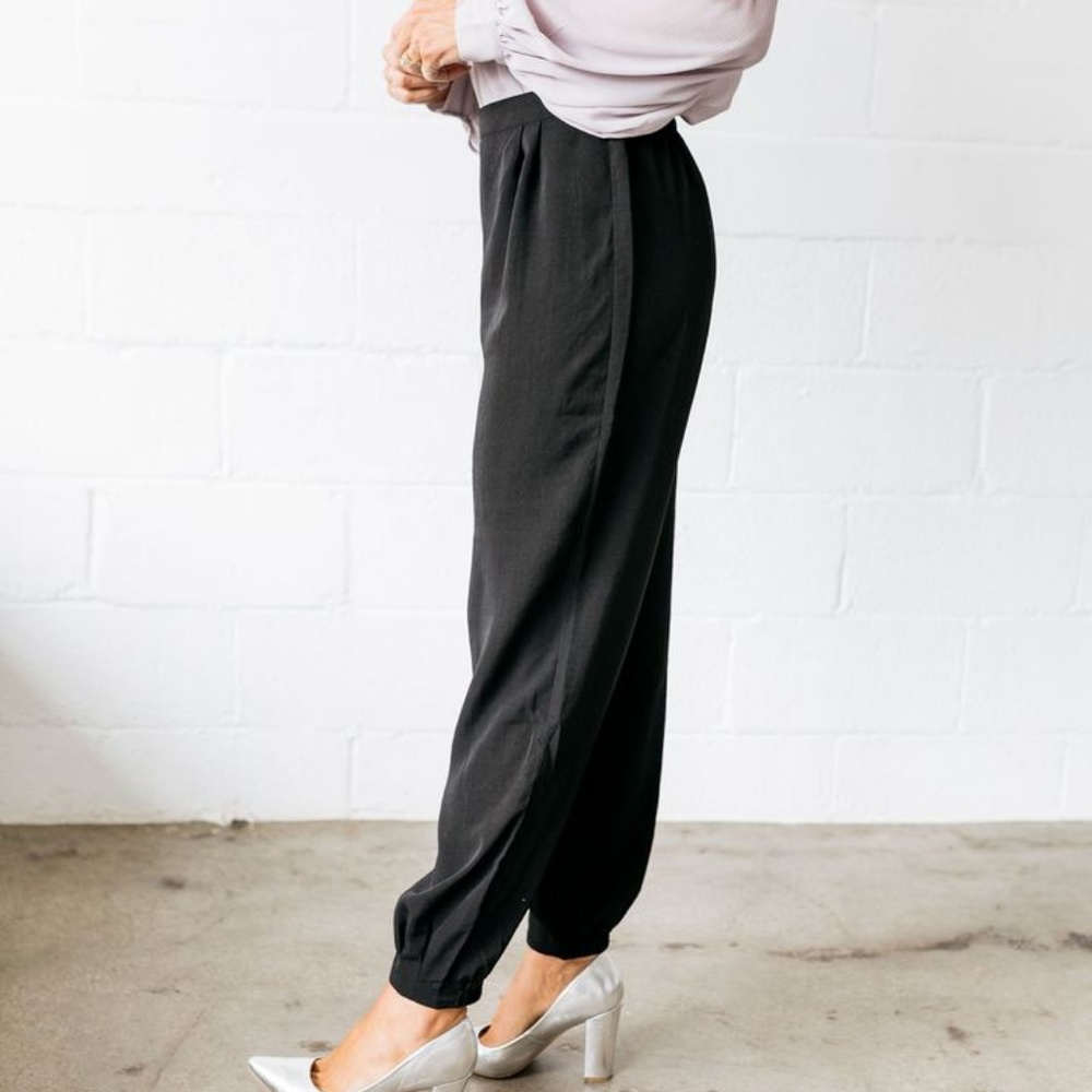 SOLD OUT Arabian Nights Harem Pants In Black - Picture 3 of 5